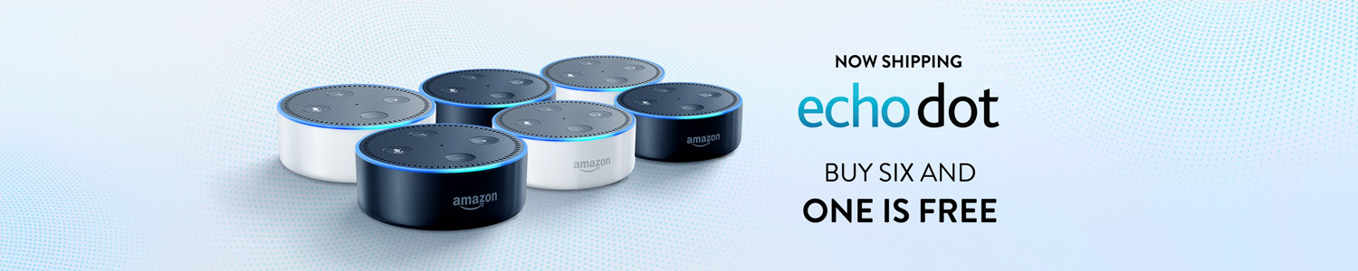 All-New Echo Dot, Buy 5 Get 1 Free